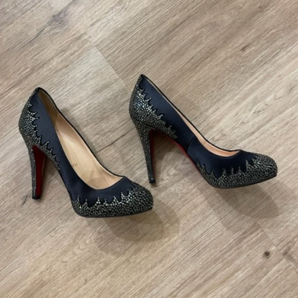Christian Louboutins with Crystal Flame - Picture 7 of 7